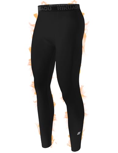 Men's Fleece-Lined Thermal Tights