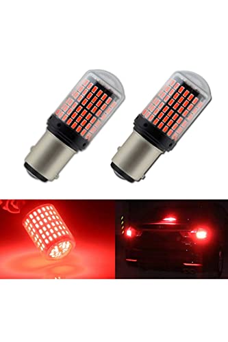 Ampul, Led Aydınlatma Stop Fren Lamba 1016 Duy Çift Duy Parlak Kırmızı