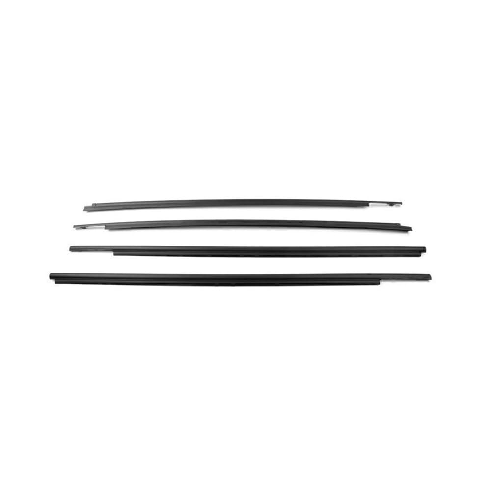 Sealing Strip Outside WeatherStrip Window Molding Trim Seal Belt for Toyota for Tundra 2007-2021 68163-0C020 68210-0C020