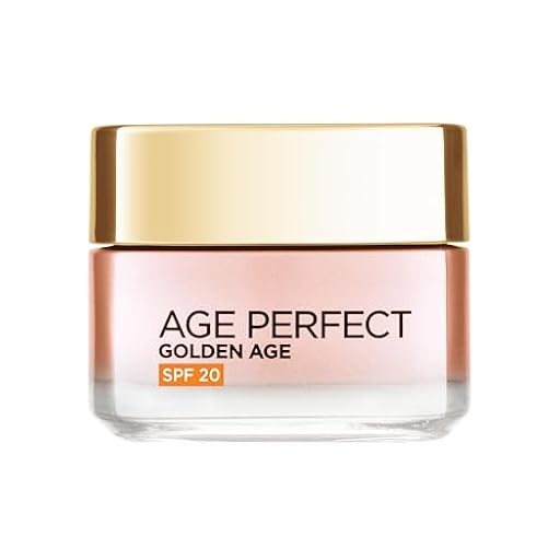 L´Oréal Paris Age Perfect Golden Age Crema de Día Fortificante con Protección Solar SPF 20, Antiflacidez y Luminosidad, Pieles Maduras y Apagadas, 50 ml | Ya disponible en tu tienda friki favorita! En mundofriki.es!
