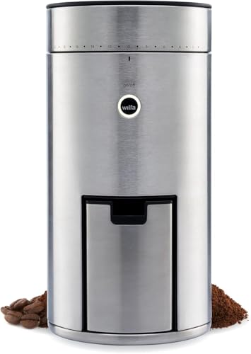Produktfoto von Wilfa SVART UNIFORM Kaffeemühle - 41 Mahlgradstufen - Edelstahl Scheibenmahlwerk - 58mm Flachmahlkopf -…