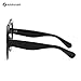 Karsaer Retro Oversized Round Sunglasses Women & Men, 70s 80s Fashion Trendy Big Shades K7155