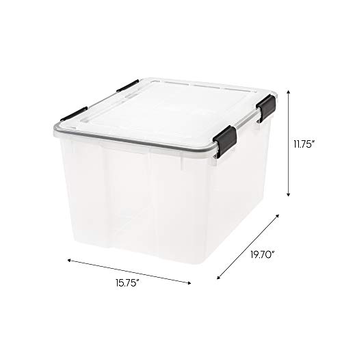 Iris 110465 Usa 46.6 Quart Plastic Storage Bin Tote Organizing Container thumb #6