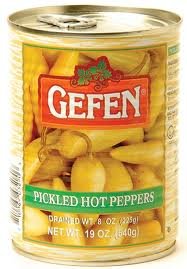 Gefen Pepper Hot Pckld, 17.5 oz