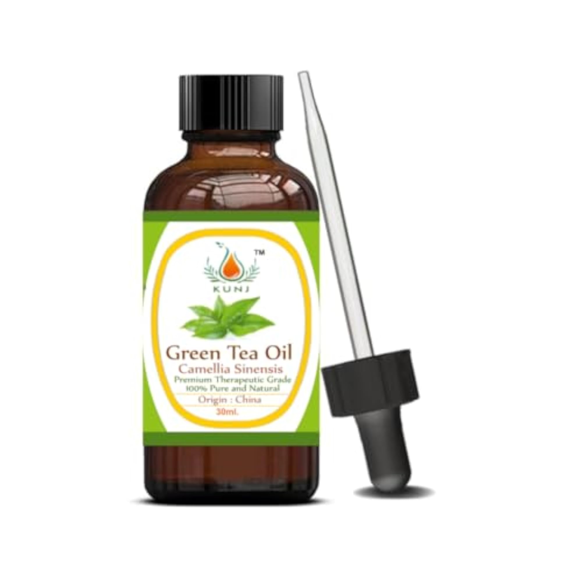 KUNJ Green Tea Oil, 100% Pure