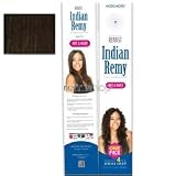 LOOSE DEEP 4PCS (2 Dark Brown) - Model Model REMIST Indian Remy Wet & Wavy 100% Human Hair Weave Extensions