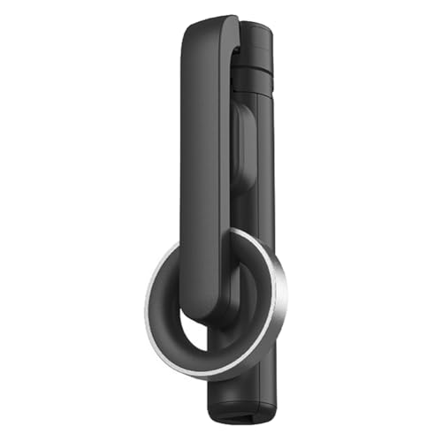 Ayuda para filmar con soporte de selfie magnético Fangxuee y trípode de aluminio negro