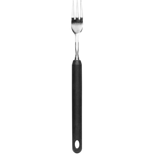 sagaform Sausage Fork, Stainless Steel, Black