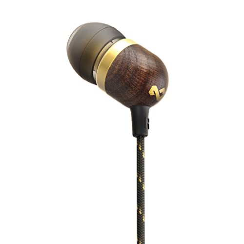 Marley Smile Jamaica In-Ear Oortjes – Oordopjes met 1-Knop Microfoon Bediening, Ruis Isolerend ontwerp 9.2mm Driver, Oordopjes Inbegrepen in 2 Maten voor Langdurig Comfort, Knoopvrij Draad - Brons - Afbeelding 4