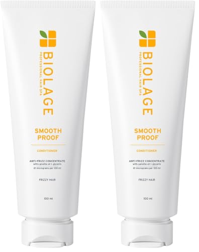 Image of Biolage Smooth Proof Anti-Frizz Shampoo for Dry and Frizzy Hair with Camellia Oil and Glycerin for 72HR Frizz Control for Women and Men Vegan and Cruelty-Free Treatment