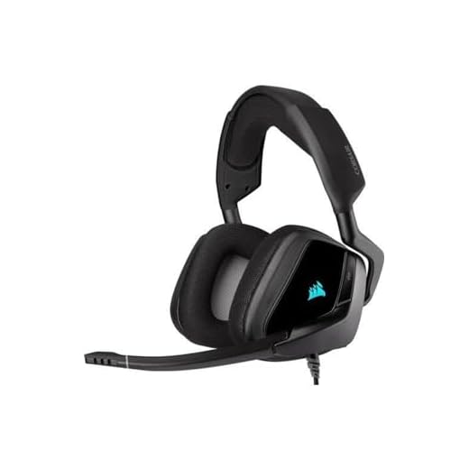 Headset Gamer Premium Corsair Void RGB Elite USB com 7.1 Surround - Preto CA-9011203-NA