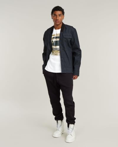 Miniatura 3 de G-Star Raw Pantalones De Deporte Premium Core Type C Para Hombre, Negro Dk Black D15653-C235-6484 , Xl