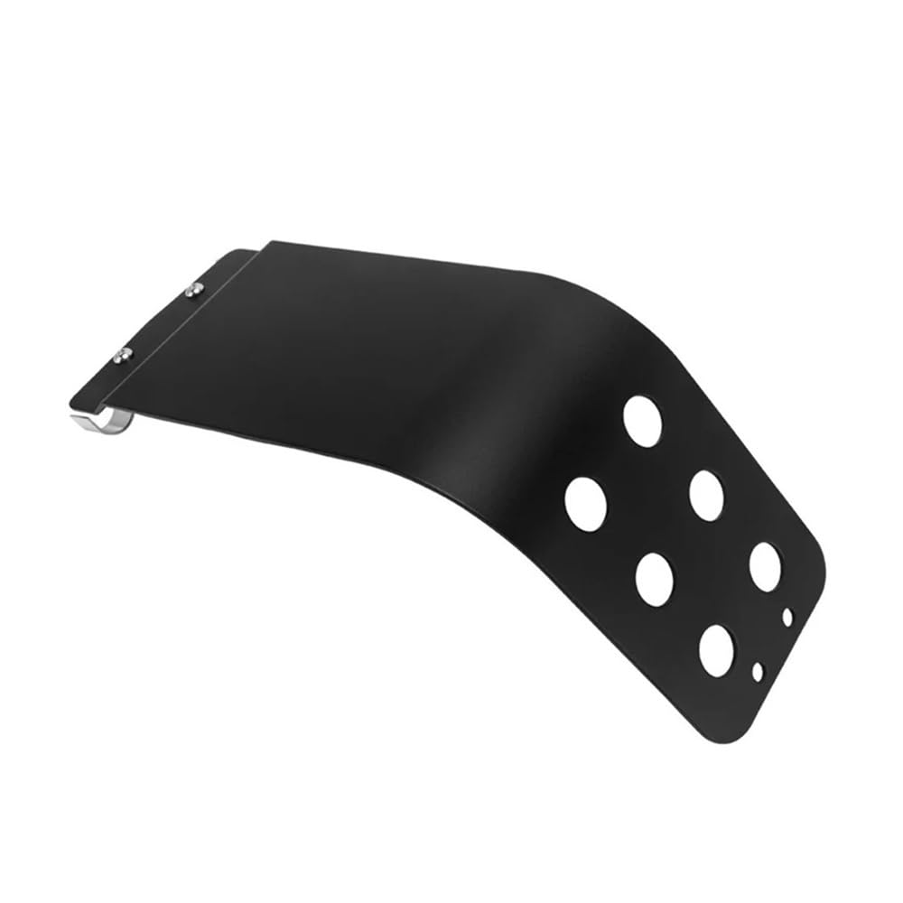 Wytrzymała, czarna osłona podwozia silnika ze stopu aluminium, pasująca do Thruxton Scrambler 900