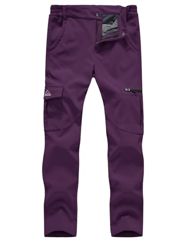 donhobo Damen Wanderhose Wasserdicht Softshellhose Outdoorhose Winddicht...