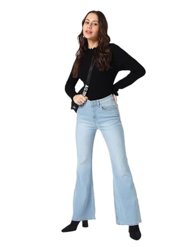 Image of KOTTY Womens Denim Jeans | Easy Fit Comfort | Stylish
