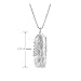 Top Plaza Natural Raw Stone Healing Crystal Necklace Silver Life Tree Wire Wrapped Clear Quartz Point Pendant For Womens Ladies Mothers Day Mom Gifts