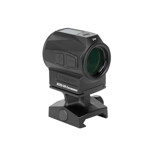 Image of HOLOSUN SCRS Series 2 MOA Dot & 65 MOA Circle Solar Charging Sight - Shake Awake,Auto Adjusting & Manual Brightness Control- Red /Green Options