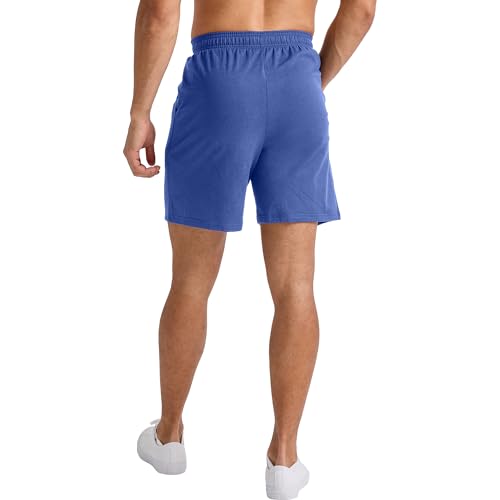 Image of Hanes Men's Shorts, Essentials Short with Pockets, Gym Shorts for Men, Men's Athletic Shorts, 7.5 inch