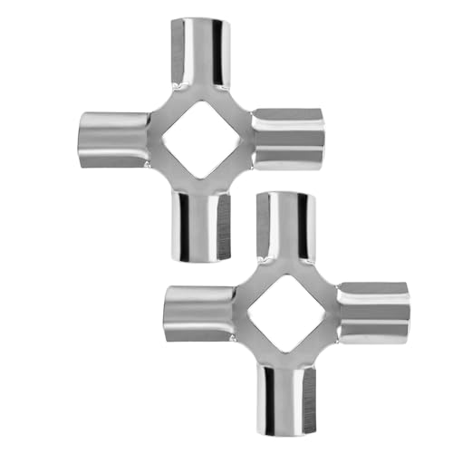 TASP Cuchillas para picar carne compatibles con KitchenAid FGA molinillo de alimentos, repuesto para piezas 4162143 4162144 9706857 2683750 AP6021041 EAP11754361, paquete de 2