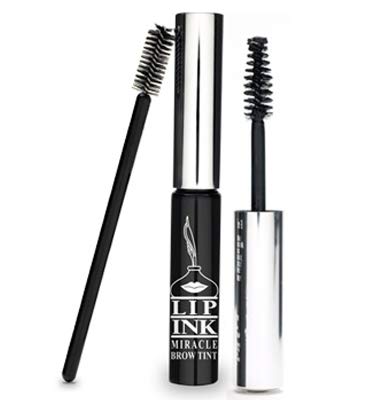 LIP INK Liquid Brow Tint - Brown | Natural & Organic Makeup for Women by Lip Ink International | 100% Organic, Kosher, & Vegan