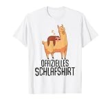 Süße Schlafshirt Faultier & Alpaka Lama Liebhaber