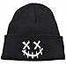 NNCEVM Fashion Beanie for Men Beanies Women,Warm Winter Hats for Men Embroidery Unisex Knit Hat Skull Cap(Black1)