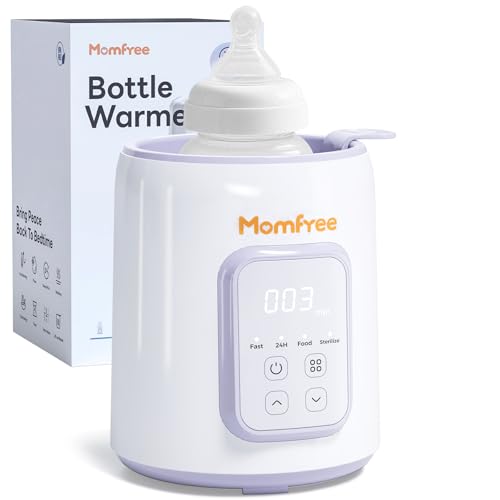Image of Bottle Warmer, 8-in-1 Fast Baby Bottle Warmer for Breastmilk and Formula,Milk Warmer with Accurate Temperature Control and Automatic Shut-Off,Multifunctional Bottle Warmers for All Bottles (Purple)