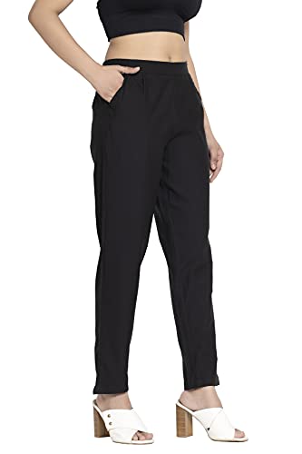 Image of DIGITAL SHOPEE Women's Regular Fit Casual Pants