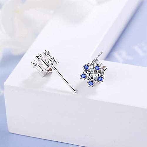Bijoux de boucles d'oreilles flocon de neige pour illuminer vos soirées - 4