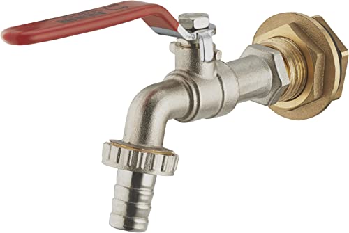 Robinet de Cuve quart de tour + Raccord de Traversée de Cuve AROZ