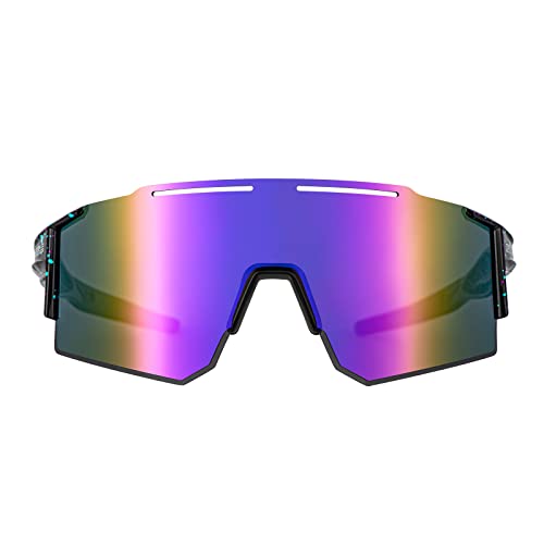 Xuancai Blendfreie Flugbrille für Flugbrillen, High-Defination-Gläser für 3 blendfreie Fliegerbrillen, Blendschutz, Schutz der Augen, Mountainbike-Brillen