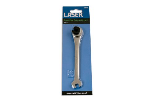 Laser 4899 Ratchet Flare Nut Wrench 8 mm