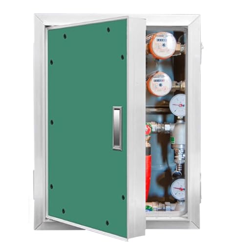LZMZMQ Trampilla Pladur Puerta De Acceso para Plomería con Aislamiento para Paneles De Yeso, 100 X 100, 150 X 150, 250 X 250, 500 X 500 Mm, Panel De Inspección De Pared(10inx22in/25.4cmx55.9cm)