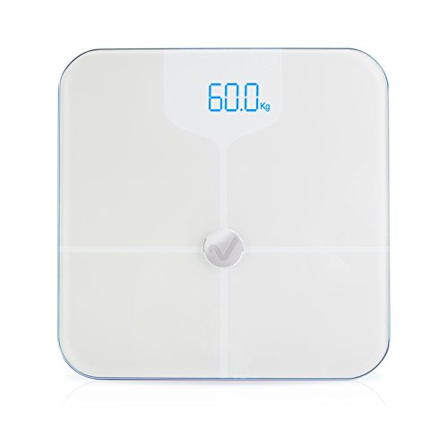 Báscula de baño Ivyhealth para medir la grasa corporal con Bluetooth