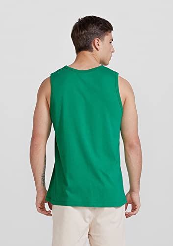 Regata Masculina Regular Em Malha De Algodão