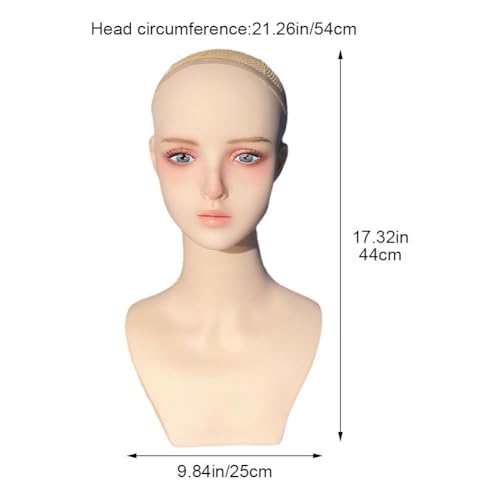 Têtes de mannequin féminines réalistes anti-déformation - 8