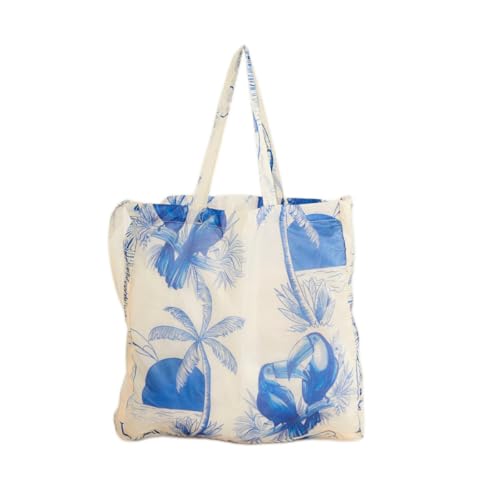 FARM - BOLSINHA ECO BAG FARM ETC RIO TUCANOS AZUL