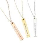 Custom Coordinate Necklace for Women & Men – Personalized GPS Location Pendant – Engraved Coordinates Jewelry Gift for Couples, Christmas, Anniversary, Wedding, Long Distance, or Travel Memory