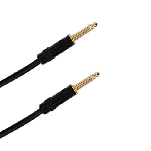 FivetechAudio2000's E09150 50Ft 1/4" TS to TS Gold Plated Guitar Instrument Cable