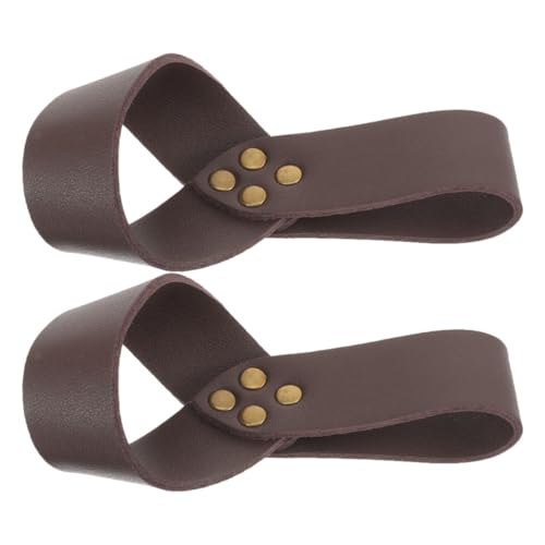 Soporte para espada medieval de cuero accesorio de guerrero cosplay porta espadas cinturón