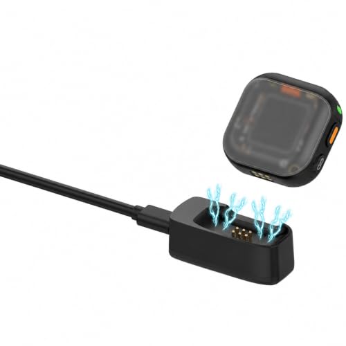 Ermorgen Stacja ładująca kompatybilna z nadajnikiem DJI Mic Mini 2 / Mic 3 | Szybka ładowarka magnetyczna USB-C z kablem