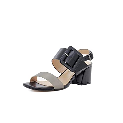 QUEEN HELENA Sandali Bassi con Tacco Quadrato con