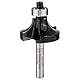 Bosch 1x PRO Abrundfräser (für Weichholz, Hartholz, Ø 31,8 mm, Professional Zubehör Handfräse, Kantenfräse)