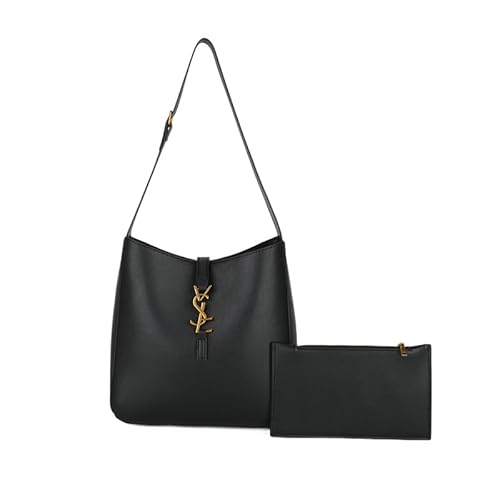 Women's Classic PU Leather Underarm Single-Shoulder Handbag, Casual Fashion Crossbody Purse
