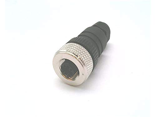 RADWELL RAD00313 4 Wire, Connector W/ PG7 Gland, Female Straight, Field Connector, M12