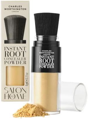 Charles Worthington Instant Root Concealer Powder 6g - Dark Blonde