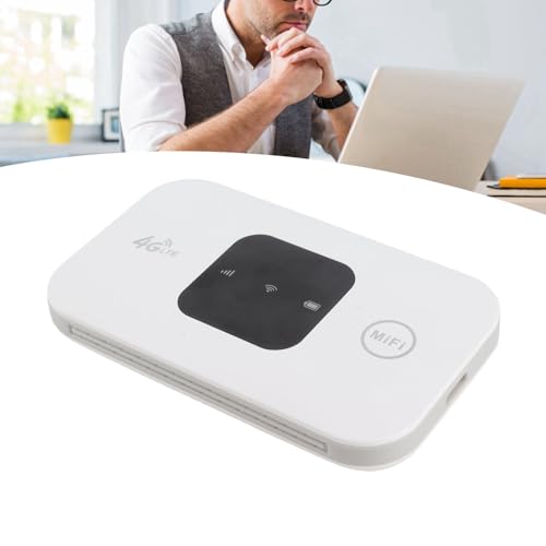 Image of Generic 4G LTE Mobile Hotspot, USB WiFi Routers, 2100mAh Pocket Router with Sim Card Slot & Supports 10 Devices, Ideal for Tablet & Laptop