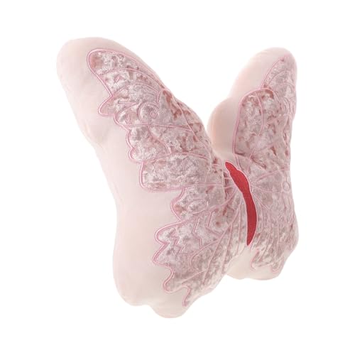 YARNOW Almohada Decorativa en Forma de Estilo Princesa Peluche Corto, Uso Versátil y Cómoda para Dormitorio y Cojín de Coche