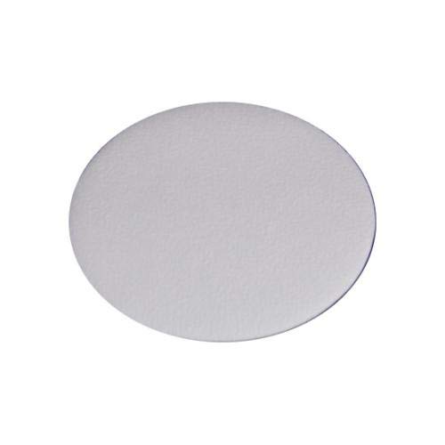 Grade F cut 14.25cm diameter - 100/pk Binderless glass microfiber filter media