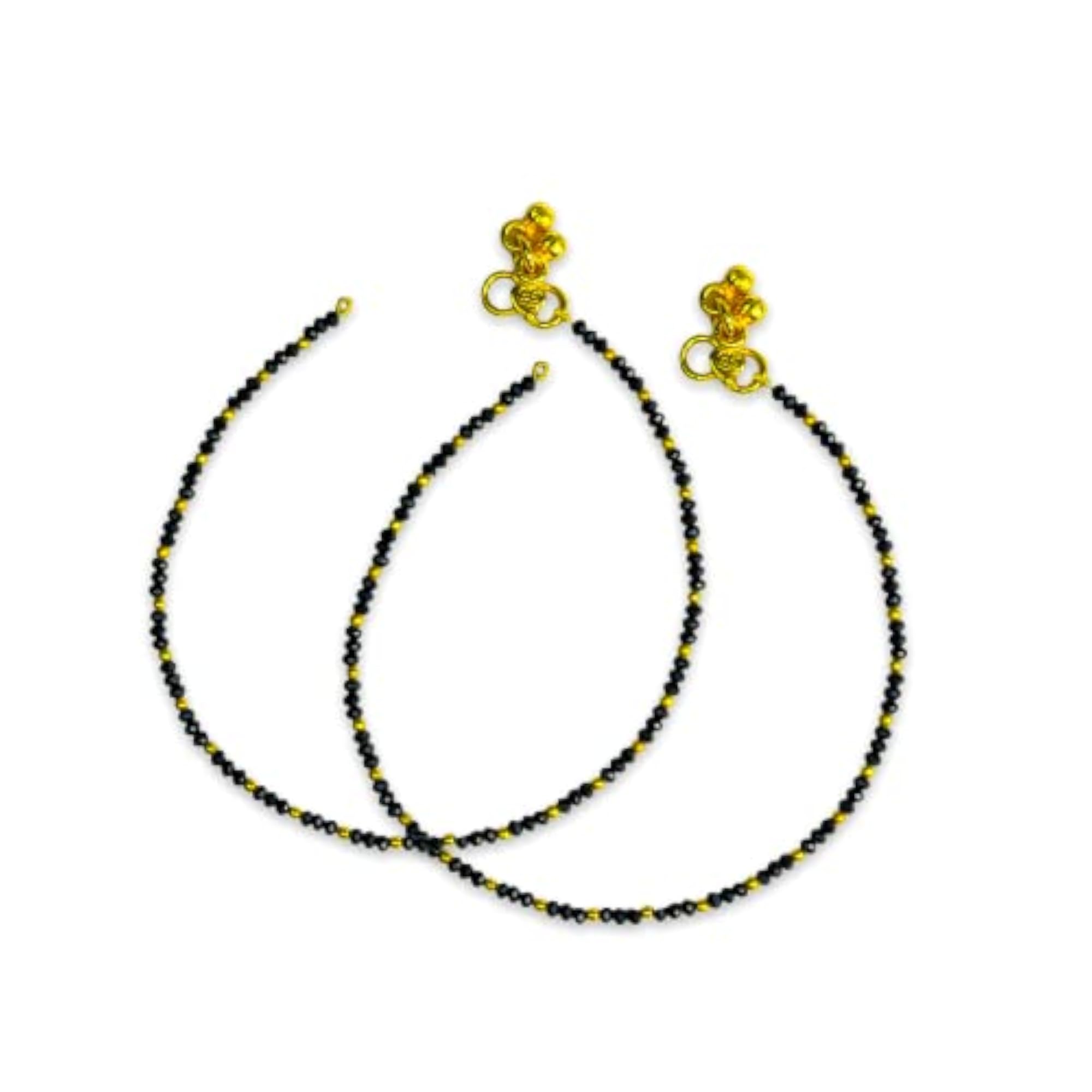 Desire Collection Pearl Stone Single Line Anklet